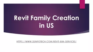 revit family creation in us