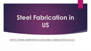 steel fabrication in us