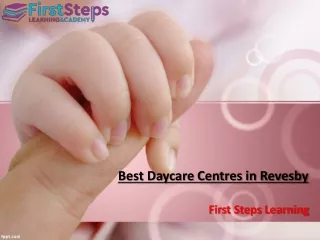 Best Daycare Centres in Revesby