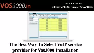 Find Most Popular VoIP Service Provider  for Company