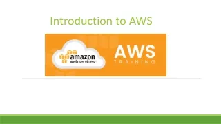 introduction to aws