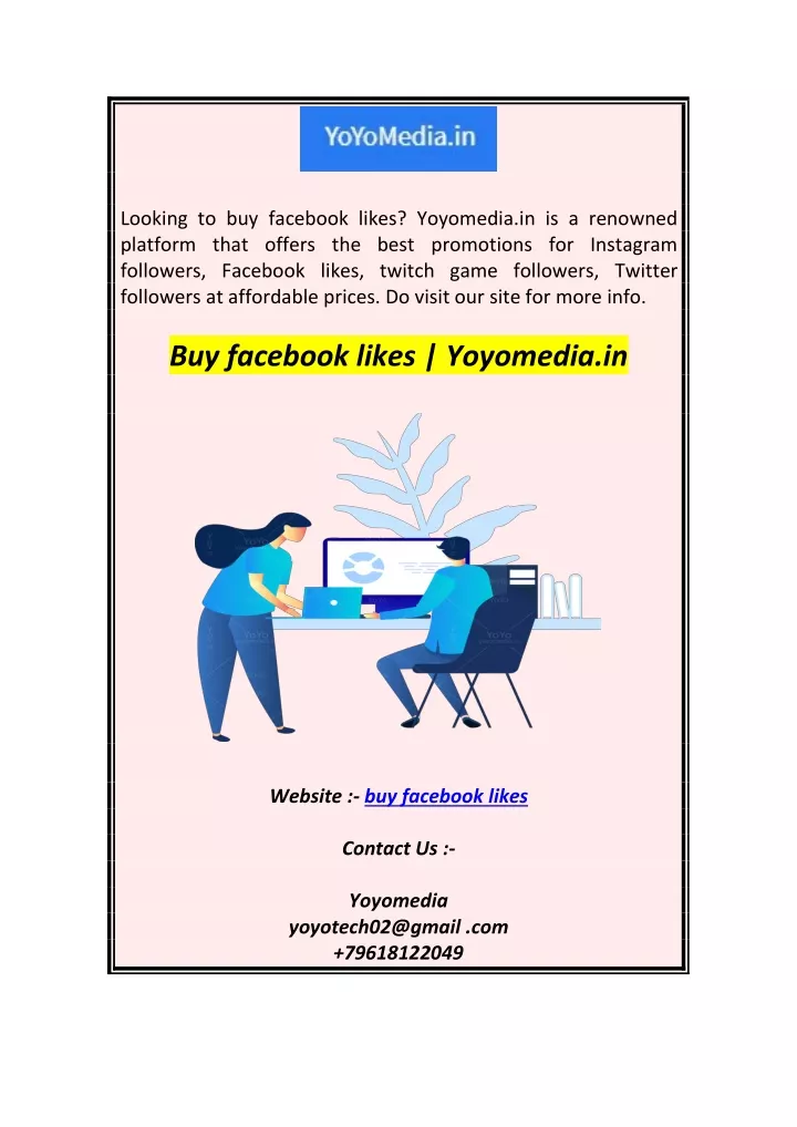 looking to buy facebook likes yoyomedia