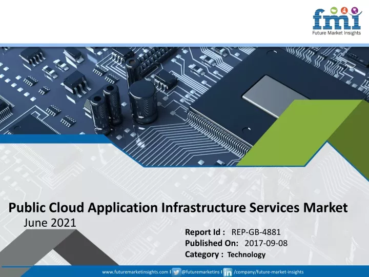 public cloud application infrastructure services