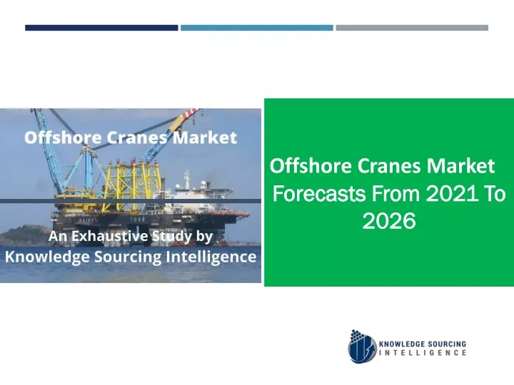 offshore cranes market forecasts from 2021 to 2026