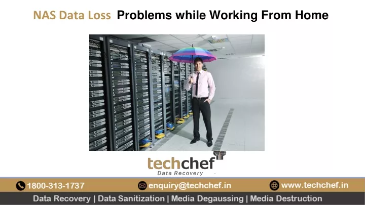 nas data loss problems while working from home