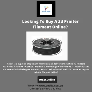 _Looking To Buy A 3d Printer Filament Online