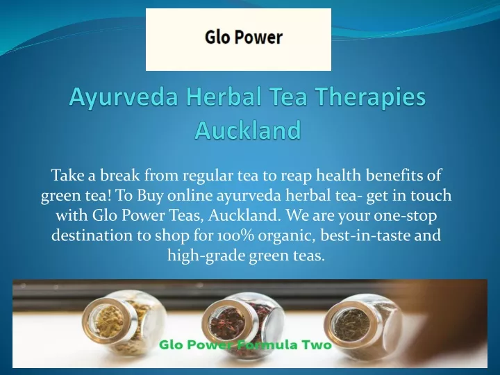 ayurveda herbal tea therapies auckland