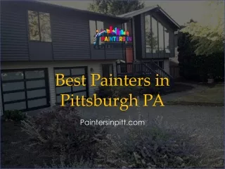 Best Painters in Pittsburgh PA - www.paintersinpitt.com