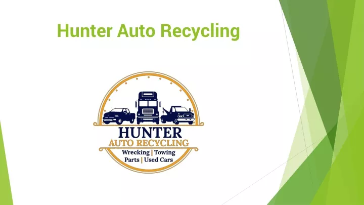 hunter auto recycling