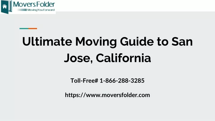 ultimate moving guide to san jose california
