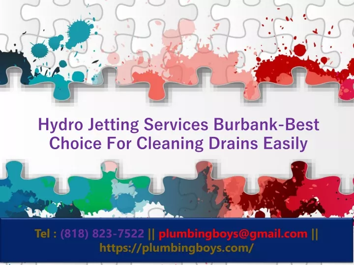 hydro jetting services burbank best choice