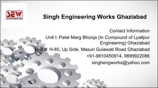 Precision Tools and Components Ghaziabad
