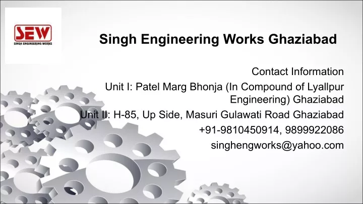 singh engineering works ghaziabad
