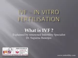 ivf in vitro fertilisation