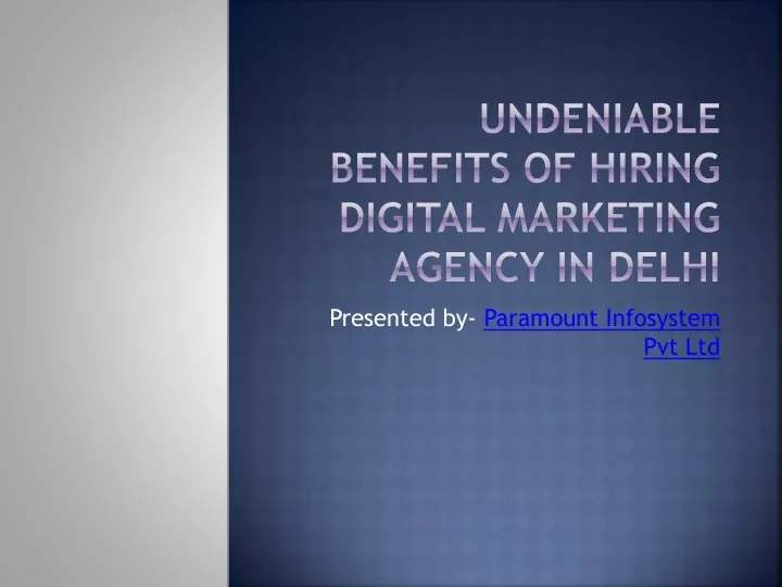 undeniable benefits of hiring digital marketing agency in delhi