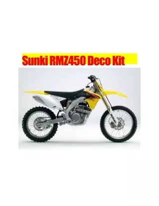 Suzuki RMZ 450 Deco Kit