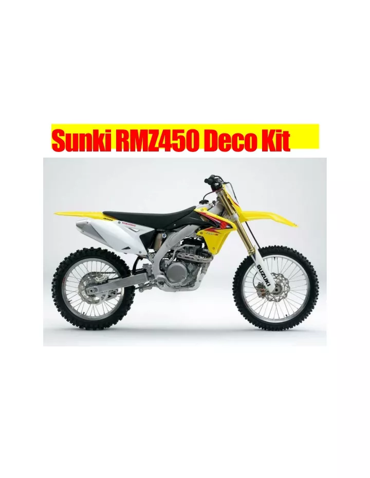 sunki rmz450 deco kit