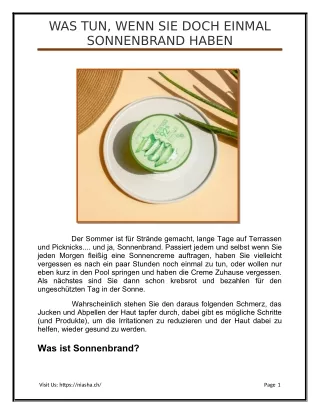 WAS- TUN -WENN- SIE -DOCH- EINMAL- SONNENBRAND- HABEN