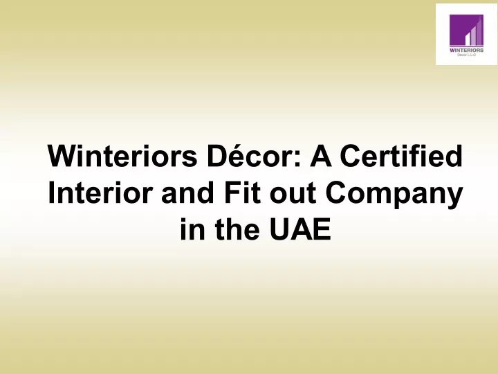 winteriors d cor a certified interior