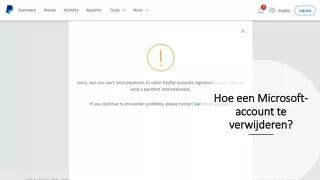 hoe een microsoft account te verwijderen