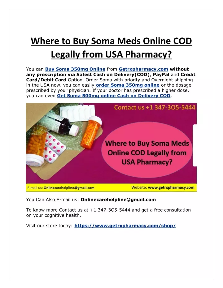 where to buy soma meds online cod legally from