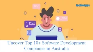 Check Out the 10 Most Famous Software Development Companies in Australia