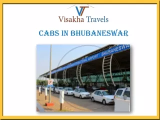 Book Online Cheap Cabs in Bhubaneswar | Visakha Travels