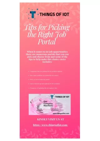 Tips for Picking the Right Job Portal