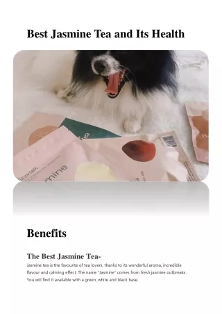 Best Jasmine Tea and Its Health Benefits