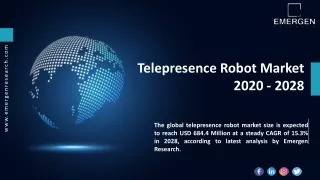 Telepresence robot market Growth, Analysis Report By Product & Demand