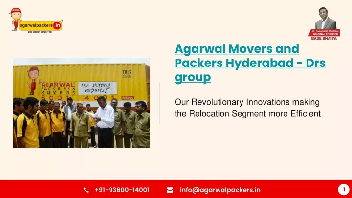 agarwal movers and packers hyderabad drs group