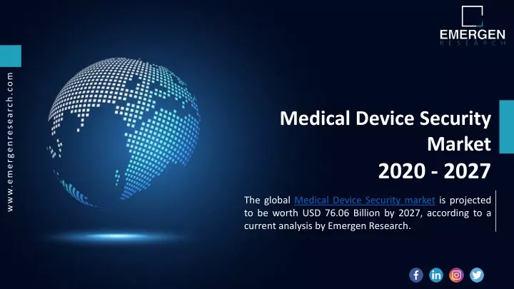 medical device security market 2020 2027