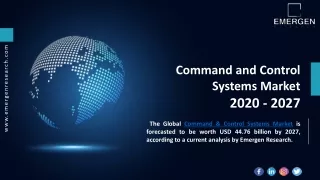 command and control systems market 2020 2027