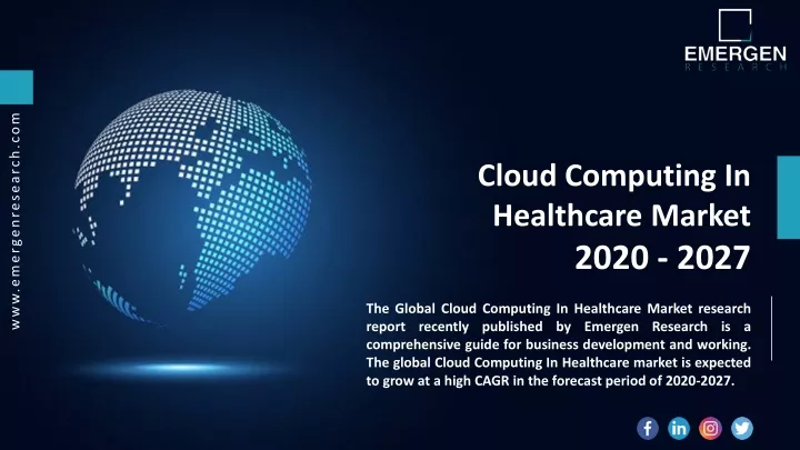 cloud computing in healthcare market 2020 2027