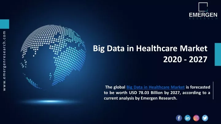 big data in healthcare market 2020 2027