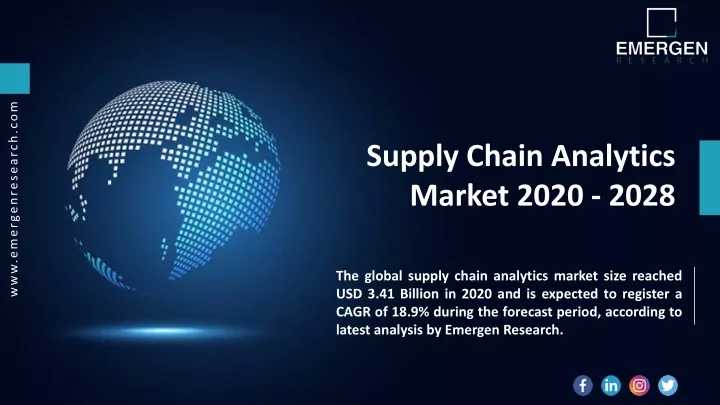 supply chain analytics market 2020 2028