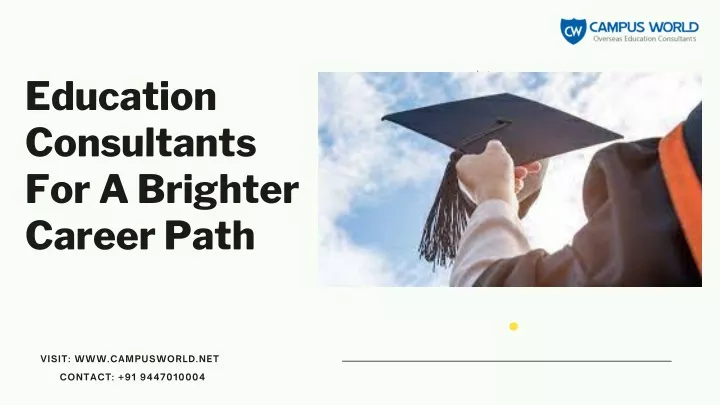 education consultants for a brighter career path