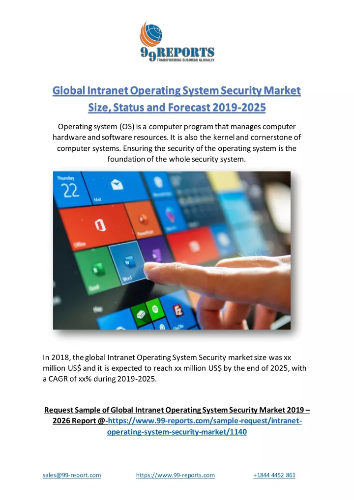 global intranet operating system security market