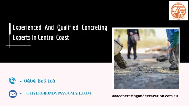 experienced and qualified concreting experts
