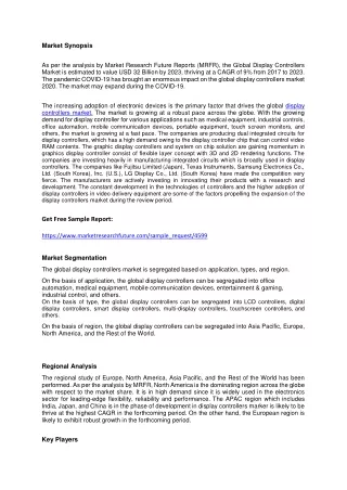 market synopsis