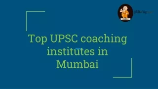 Top UPSC coaching in Mumbai