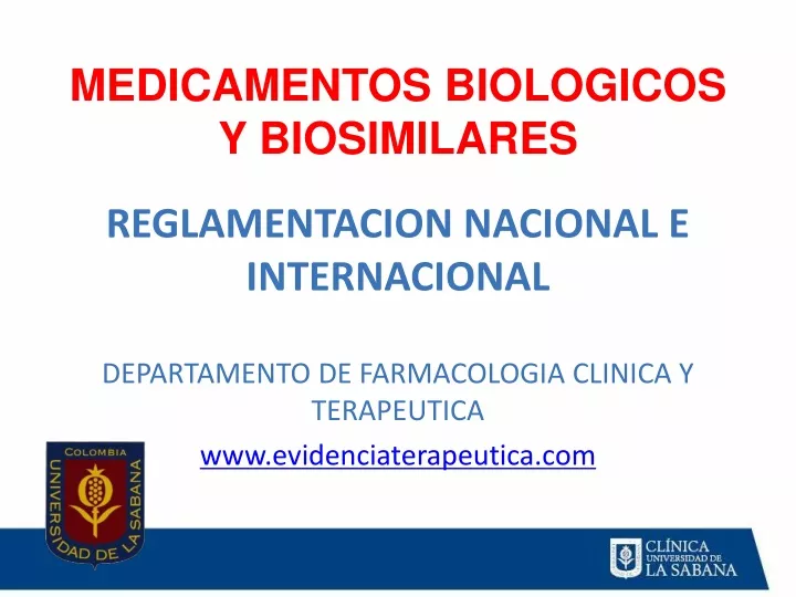 medicamentos biologicos y biosimilares