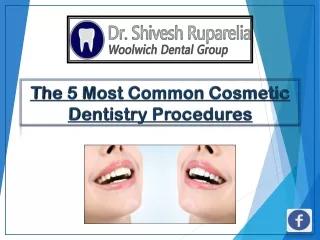 The 5 Most Common Cosmetic Dentistry Procedures