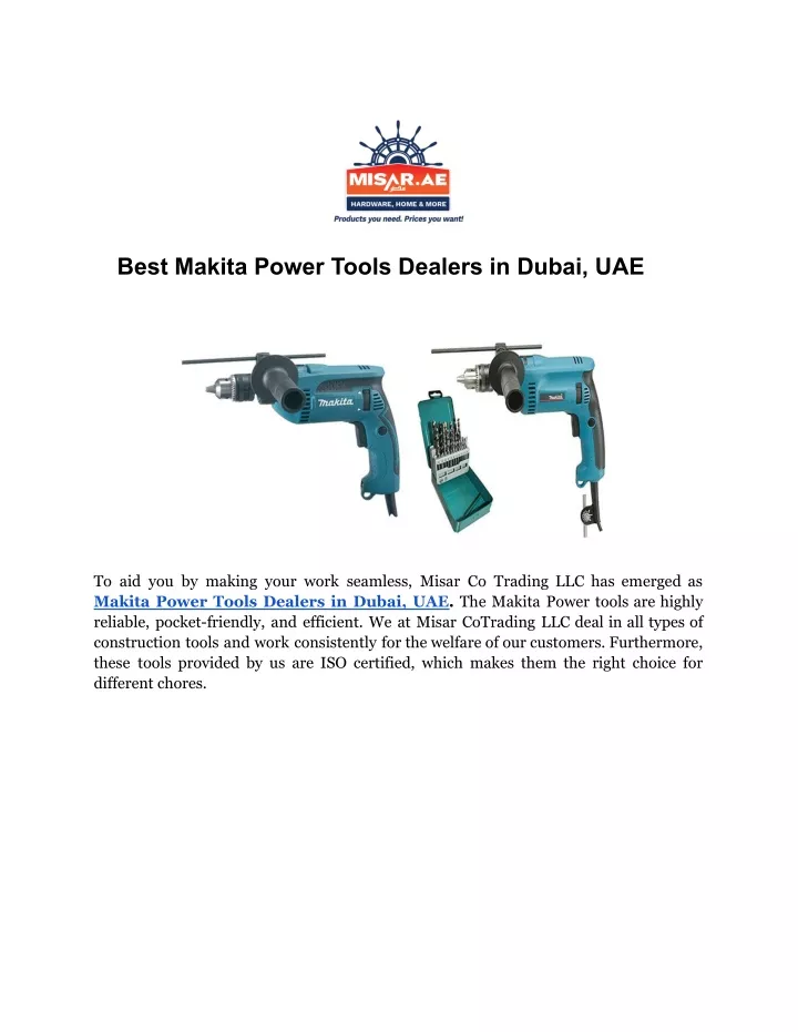 best makita power tools dealers in dubai uae