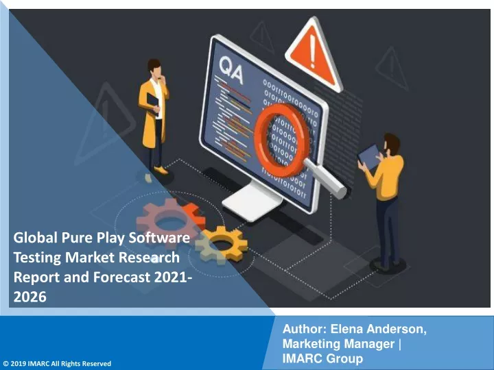 global pure play software testing market research