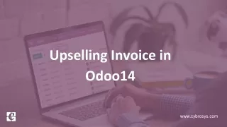 Upselling Invoice in Odoo 14