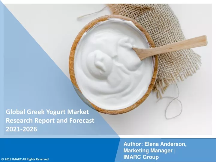 global greek yogurt market research report