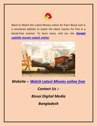 Watch Latest Movies online free abhi