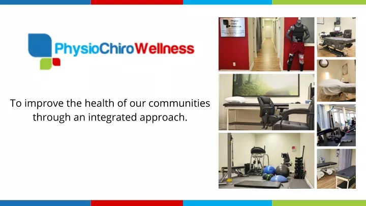 to improve the health of our communities through