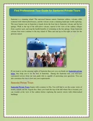 find professional tour guide for find